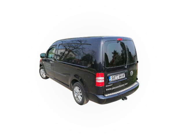 pogrebni prevoz volkswagen caddy maxi pozadi